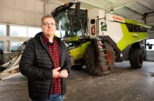 Marcin Jezierski, agronom z Gospodarstwa Rolnego Jazdon