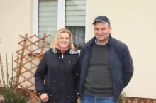Jacek Jastrzębski wspólnie z żoną Ewą