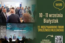 Międzynarodowe Forum Społeczności Mleczarskiej – wydarzenia, które od lat przyciąga uwagę branży i stanowi przestrzeń do wymiany doświadczeń, rozmów o przyszłości i szukania konkretnych rozwiązań.