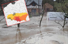24 kwietnia dla sporej części kraju IMGW wydało alerty burzowe. 