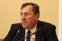 Zabrakło kasy na odszkodowania i choroby zwierząt. Ministerstwo w pośpiechu szuka pieniędzy, na zdj. wiceminister rolnictwa Stefan Krajewski (PSL)