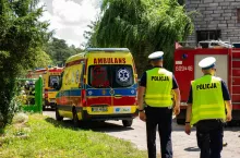 33-latek trafił do szpitala. Okoliczności wypadku są wyjaśniane.
