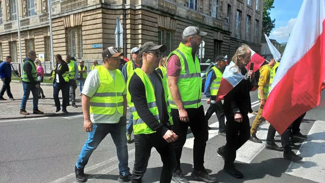 Protest rolników w Szczecinie, 14 maj 2025 r.