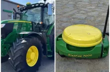 Skradziony odbiornik GPS z ciągnika John Deere