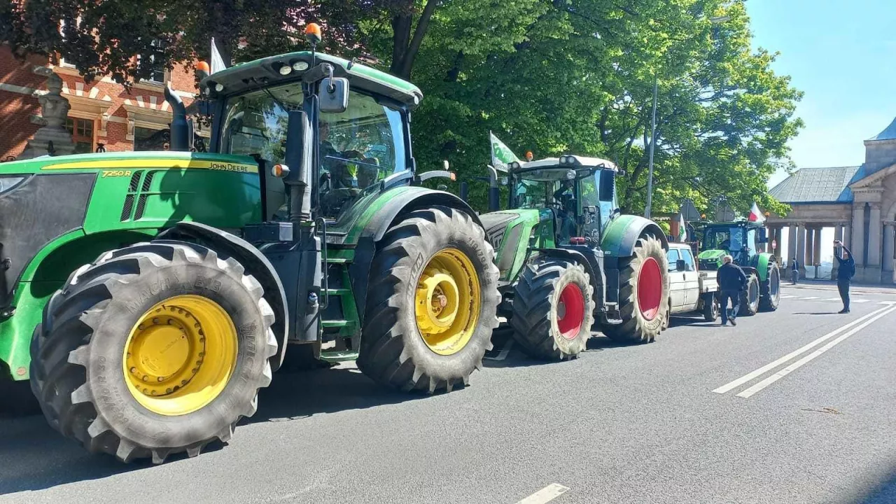 Protest rolników w Szczecinie, 14 maj 2025 r.