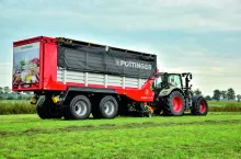 Nowa przyczepa Jumbo 5000 oferuje wiele rozwiązań z większych maszyn.