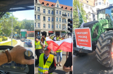 Protest rolników w Szczecienie, 13.06.2025