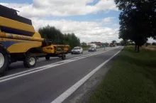 Korek wiadukt nad krajową ósemką, blokada Jordanów 