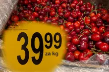 czereśnie market