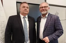 Krzysztof Nykiel i Karol Bujoczek