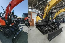 Kubota U145 i Sumitomo SH145. Być może wersja ostateczna zyska jakieś smaczki