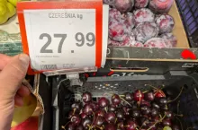czereśnie market