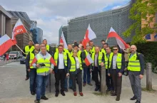 Protest rolników z LIR, Bruksela 2023