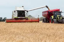 silos, transport ziarna z pola