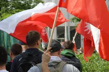 W kwietniu br. pracownicy Top Farms i związkowcy zorganizowali pierwszy protest w stolicy