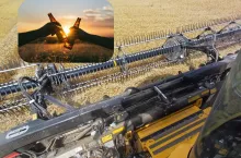 Gdy ciągnik sam się automatycznie prowadzi trzeba coś zrobić z nogami i rękoma, fot. Adam Ładowski