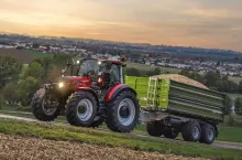 Odrestaurowany Farmall na targach Argitechnica w Hanowerze, fot. Adam Ładowski