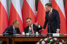 Nawrocki kontra Tusk. Ostra wymiana zdań o imporcie zboża i mięsa