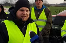 Stanisław Duchań z Ruchu Obrony Rolnictwafot. Krzysztof Janisławski
