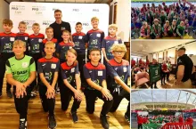 Procam CUP: młodzi mistrzowie ze wsi spotkali się z Robertem Lewandowskim