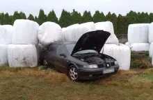 Dożywotni zakaz prowadzenia pojazdów nie powstrzymał pijanego kierowcy - bele tak, fot. KPP Policja