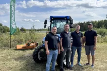 Zespół Agroskład-u na Aroniowej Demo Farmie