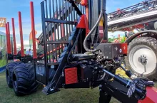 Zaczep przyczepy Horsch Pirk to opatentowane rozwiązanie, fot. A. Ładowski