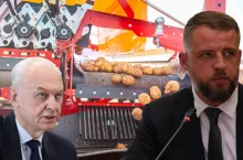 Od lewej: Andrzej Chodkowski, Główny Inspektor Ochrony Roślin i Nasiennictwa oraz Kamil Maniak, prezes Stowarzyszenia Polski Ziemniak