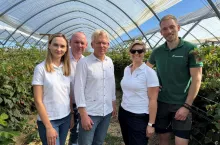 Spotkanie w gospodarstwie dr Pawła Krawca