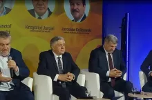 Debata ”Polskie rolnictwo 2030 – bezpieczeństwo żywnościowe, suwerenność i przyszłość w obliczu kryzysów”, fot. TVP Info