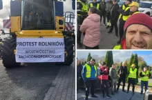 Protest rolników w Pyrzycach
