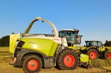 maszyny Claasa będą się ze soba komunikowały, by sprawniej zarządzać pracą, fot. Adam Ładowski