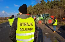 Protesty rolników w Annopolu i Kamieniu