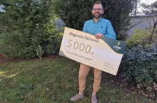 Wręczenie II nagrody w plebiscycie Izydory 2025