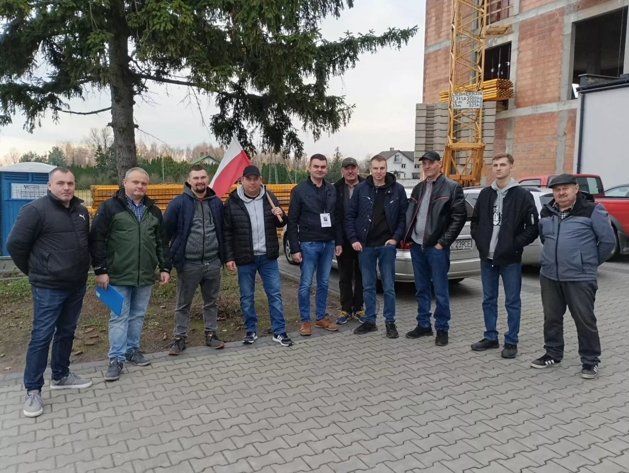 Protest rolników w Sochaczewie