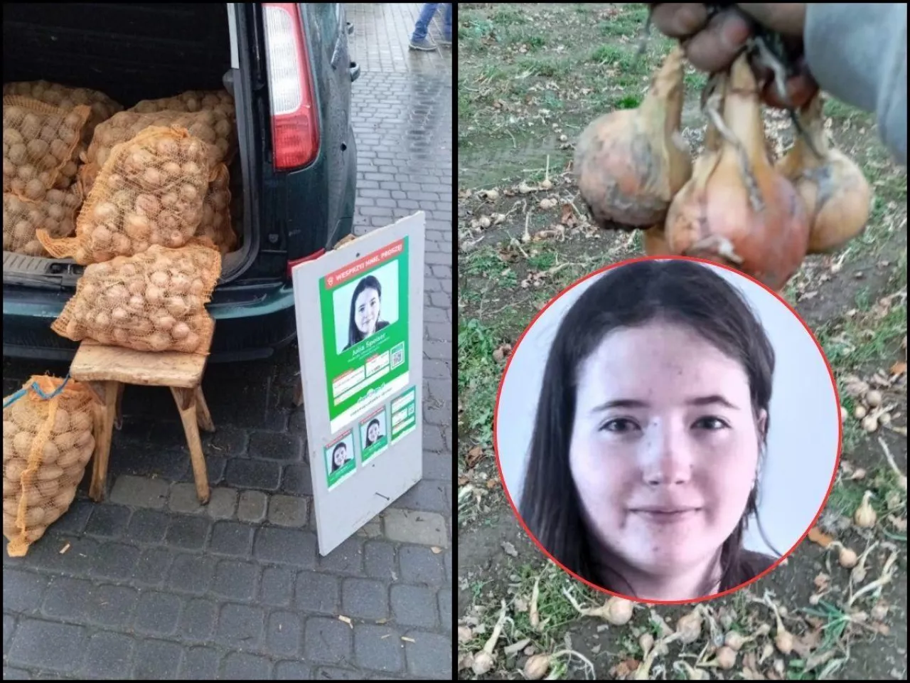 Cebula i ziemniaki z pól rolników trafiły na rynek. W wyjątkowym celu