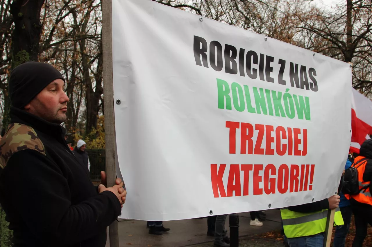 Tytoń, protest, protest rolników, TED, TEDOR