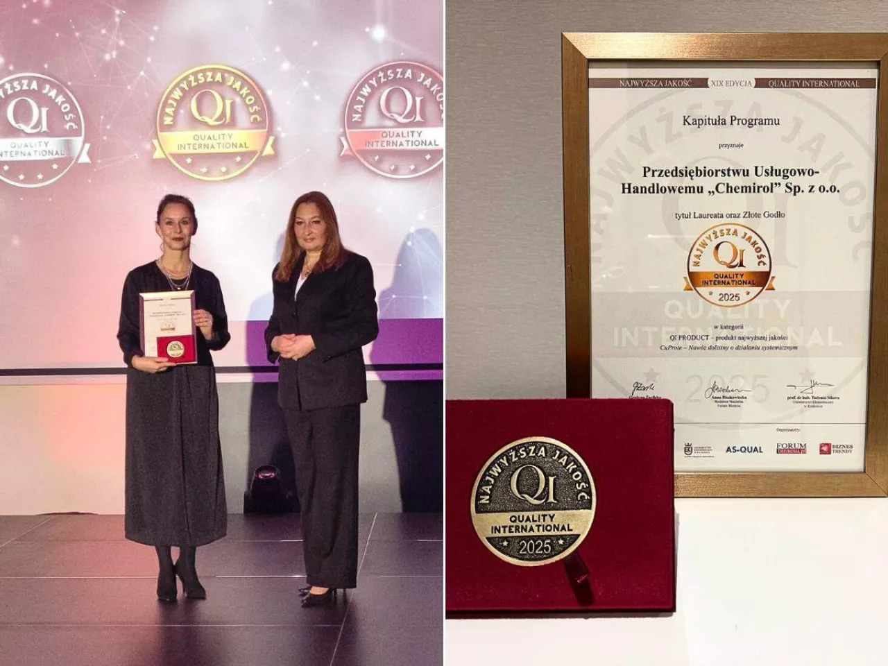 Rolnicy sprawdzili w polu, eksperci potwierdzili. CuPROTE ze Złotym Godłem