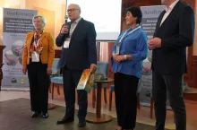 Katarzyna Boczek – koordynator programu wymiany Młodych Rolników Polska-Teksas, Stanisław Kacperczyk – prezes honorowy PZPRZ, Justyna Jasińska – prezes zarządu PZPRZ, Przemysław Bochat – członek zarządu PZPRZ