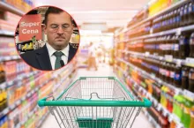 sklep, twarz ministra rolnictwa