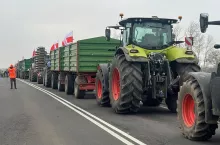 Zachodniopomorskie w strajku: Rolnicy wjeżdżają na S3 w Pyrzycach