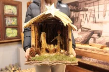 Szopka Patrycji Tomaszewskiej rok temu sławiła Polskę w Watykanie jako jedna z trzech szopek z naszego kraju