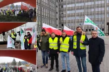 Protest rolników w Kielcach