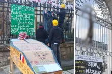 Rolnicy protestują przeciwko wybijaniu bydła