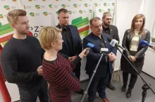 Konferencja prasowa przed protestem rolników 9 stycznia w Warszawie, protest rolników