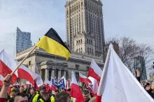 Protest rolników w Warszawie, fot. mw