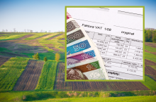 faktura VAT za działki rolne