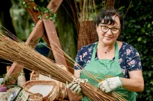 Małgorzata Dałek, plecionkarka z Łowicza