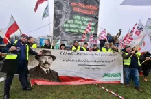 Protest rolników w Strasburgu, 20 stycznia 2026 r.