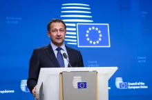 Unijny komisarz ds. rolnictwa Christophe Hansen